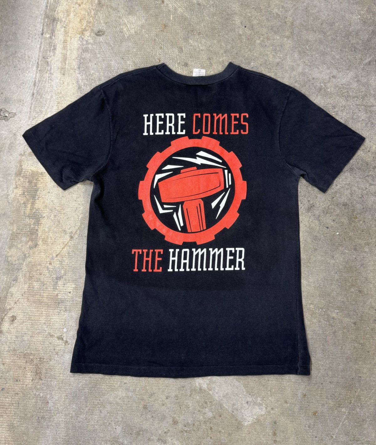Vintage Vintage 1991 Mc Hammer Hip Hop Rap Black T-shirt Size large Size US L / EU 52-54 / 3 - 2 Thumbnail