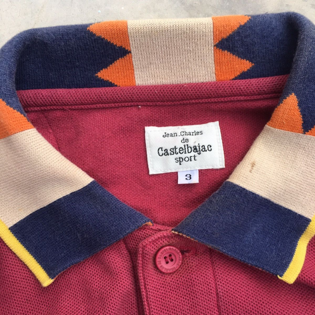 Designer × Jean Charles De Castelbajac × Vintage Vintage Castlebajac Warming Up Polo Size US M / EU 48-50 / 2 - 8 Thumbnail