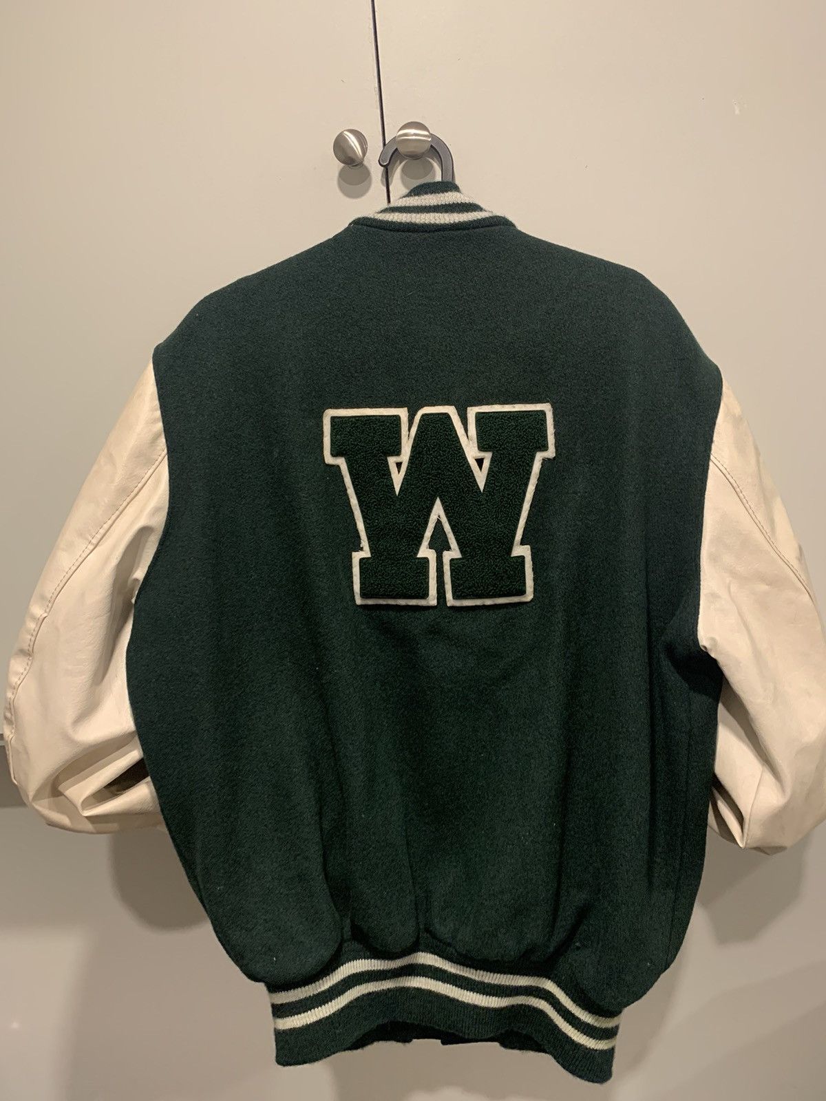 Vintage Wimbledon Vibe Leather Jacket