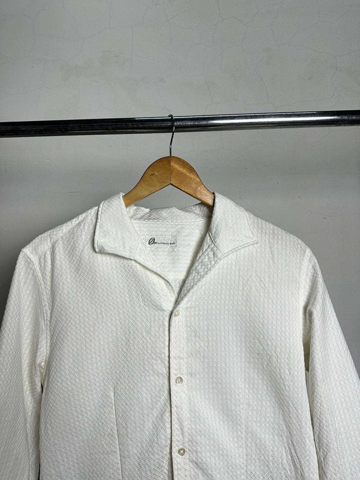 If Six Was Nine × Le Grande Bleu (L.G.B.) × Tornado Mart Tornado Mart Punk White Button Shirt Size US M / EU 48-50 / 2 - 2 Thumbnail