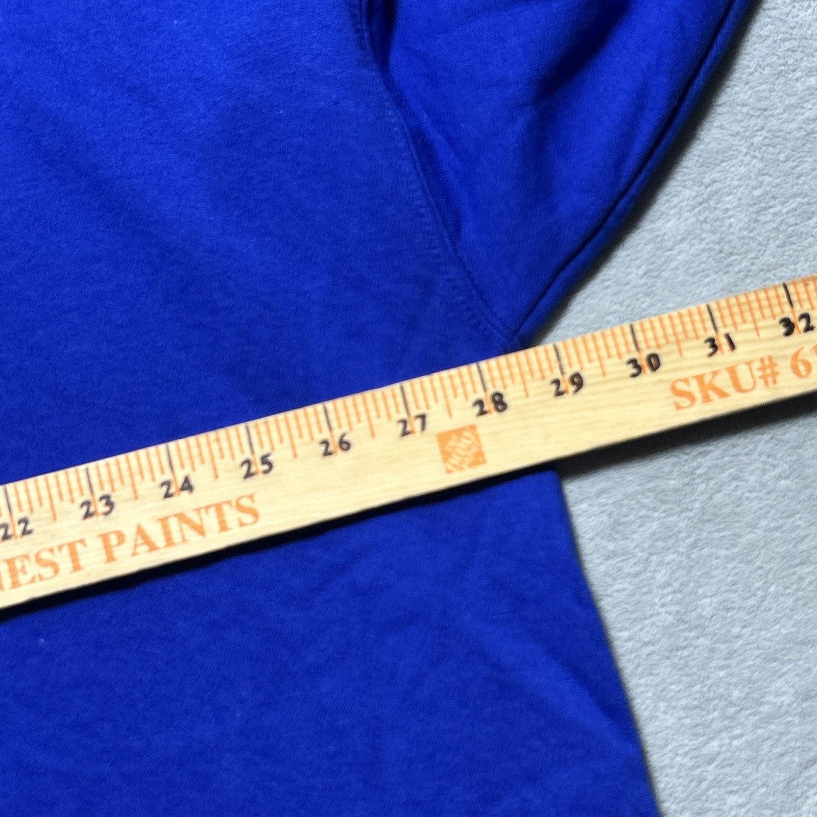 Nike Baggy Blank Fleece Hoodie Mens 3XL Blue Pullover Track Size US XXL / EU 58 / 5 - 5 Thumbnail