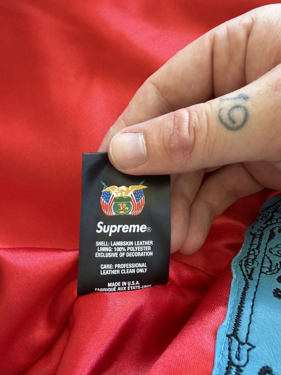 Supreme Supreme x Jeff Hamilton Ridge Street Jacket – Size L Size US L / EU 52-54 / 3 - 7 Thumbnail