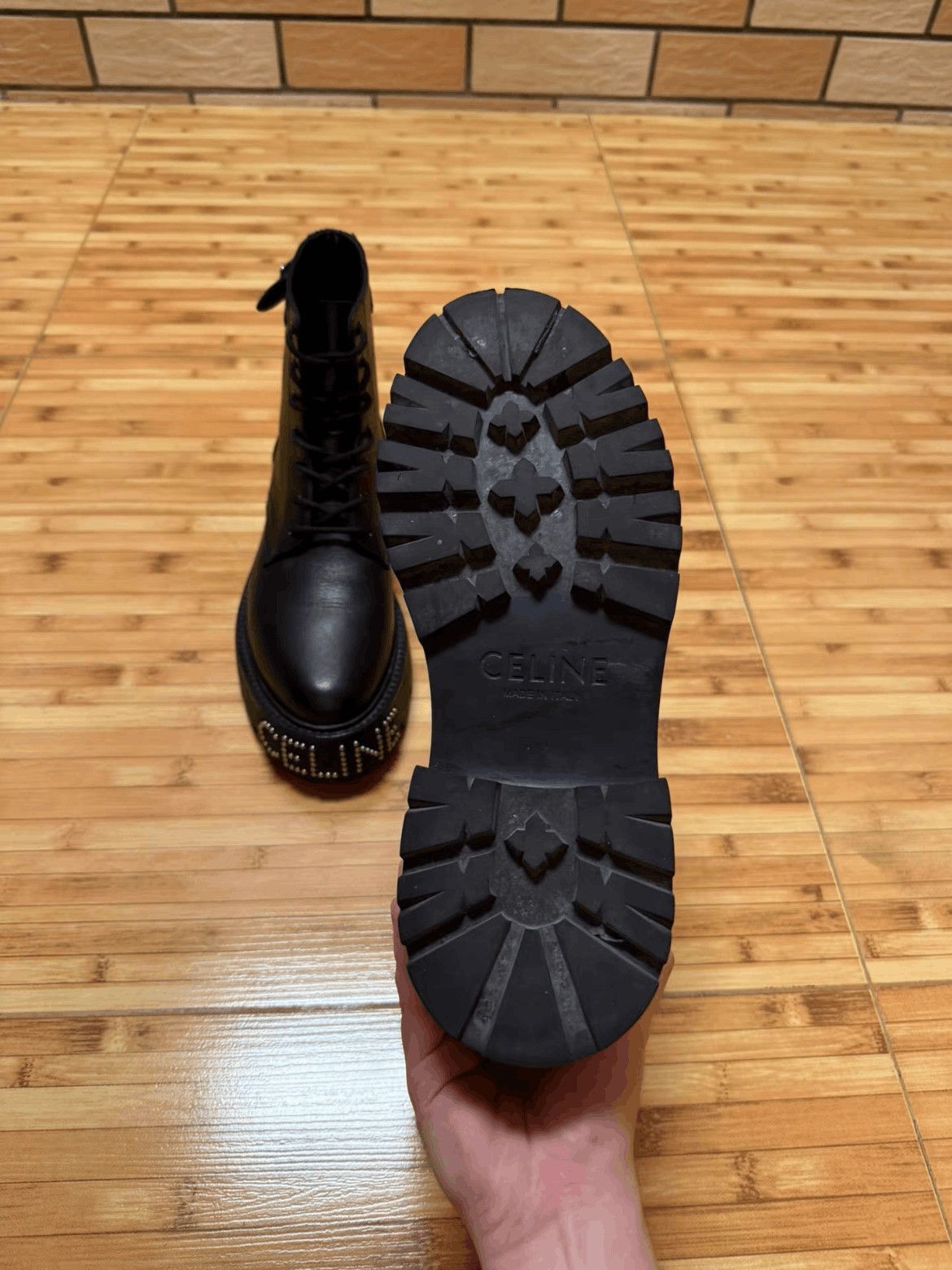 Celine Sz 42 Celine 22SS Runway Bulky Rivet Boots-2507 Size US 9 / EU 42 - 4 Thumbnail