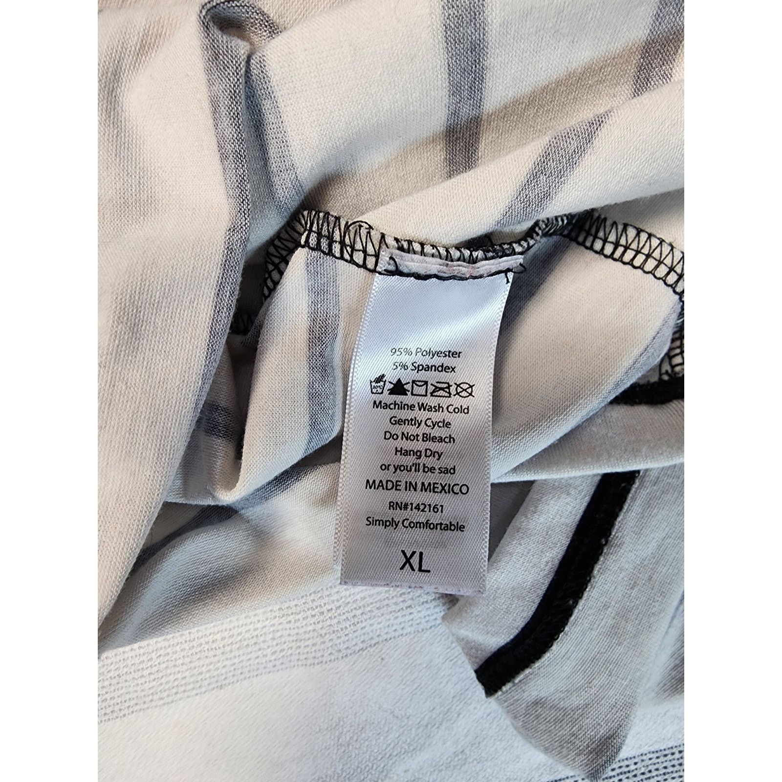 & Other Stories LuLaRoe short-sleeve shirt in a black and white stripe Size XL / US 12-14 / IT 48-50 - 5 Thumbnail