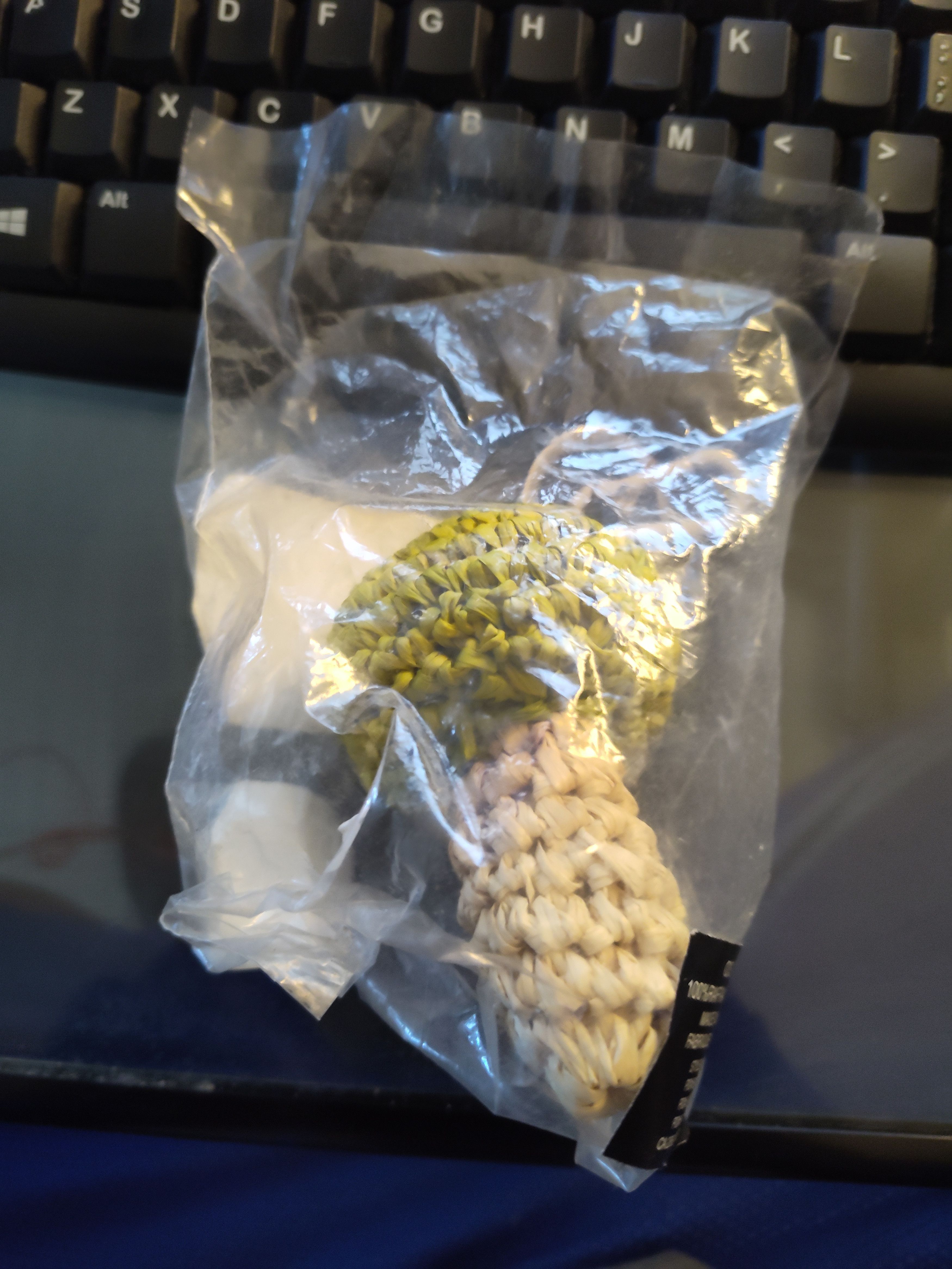 Stussy Stussy MUSHROOM RAFFIA KEYCHAIN Size ONE SIZE - 2 Thumbnail