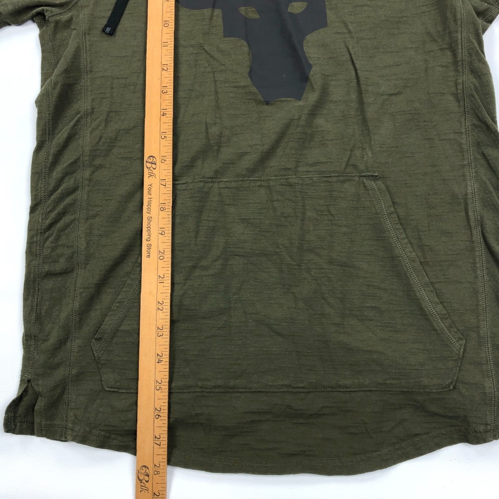 Under Armour Under Armour Project Rock Hoodie Shirt Mens Small Charged Cotton Green Crew Neck Pullover with Hooded Pockets Gym Workout Short Sleeve Size US S / EU 44-46 / 1 - 4 Thumbnail