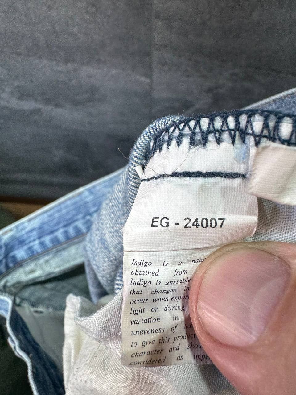 Yves Saint Laurent Yves Saint Laurent Vintage Denim Jeans Pants YSL 90s Size US 32 / EU 48 - 14 Thumbnail