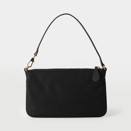 Burberry o1w1db10226 Size: OS / Nylon Pouch Shoulder Bag​ In Black Size ONE SIZE - 2 Thumbnail