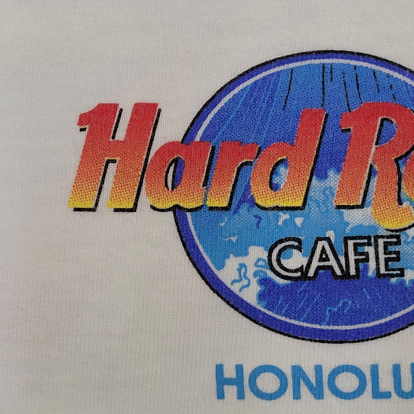 Vintage VTG Hard-Rock Cafe Honolulu T-Shirt XL 24x27 Made in USA 90s Size US XL / EU 56 / 4 - 7 Thumbnail