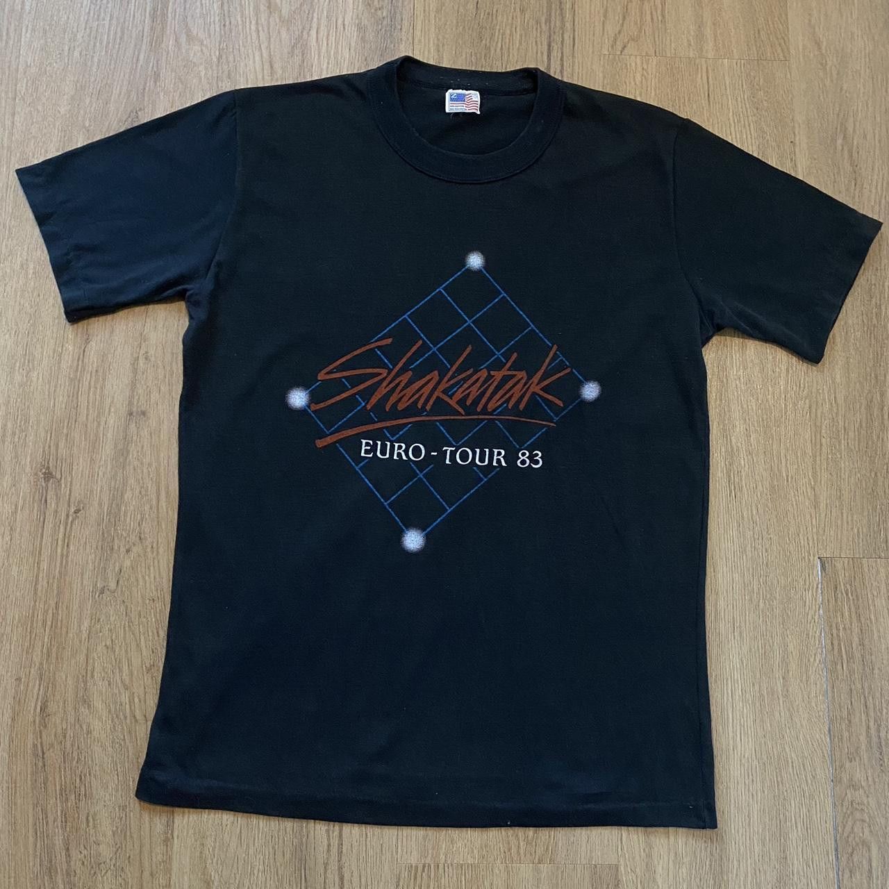 Affliction 1983 Shakatak Europe Tour Pop Vintage 80s Size US M / EU 48-50 / 2 - 1 Thumbnail
