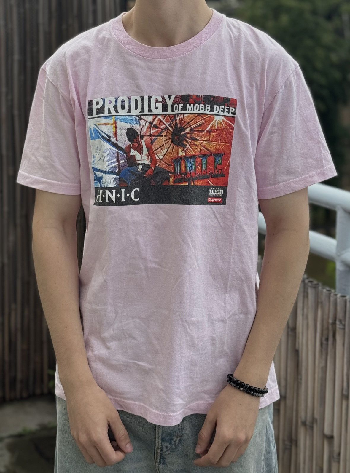 Supreme HNIC Tee Supreme Prodigy HNIC Red T-Shirt Men's L