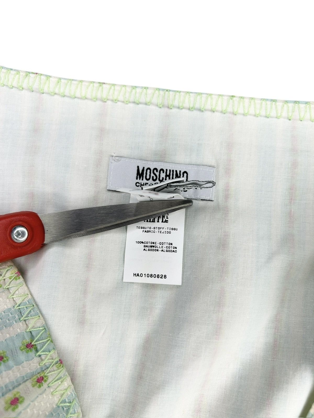Moschino 00s Stripe Skirt Size 28" / US 6 / IT 42 - 4 Thumbnail