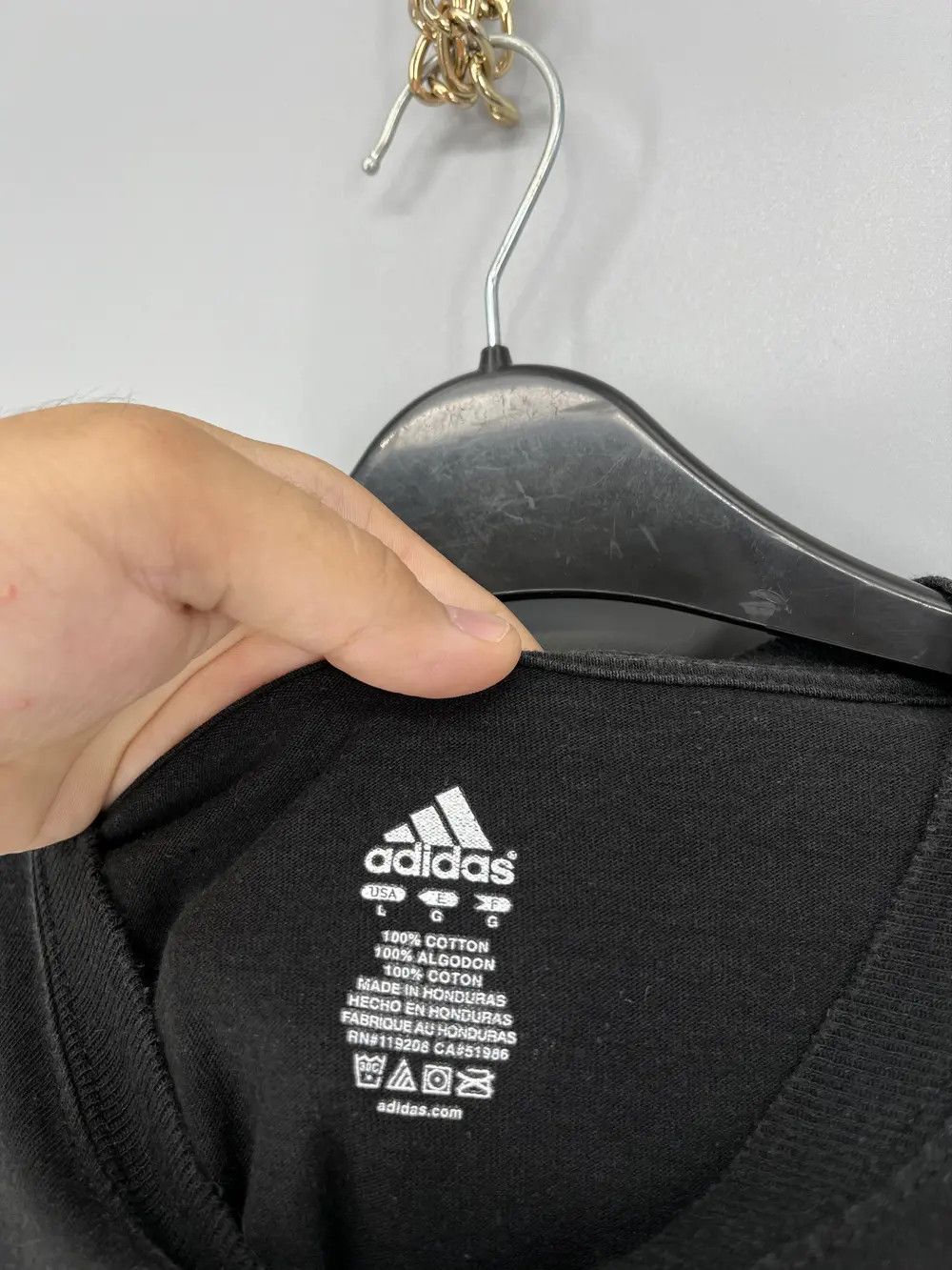 Adidas × NBA Vintage Y2K Adidas T-Shirt New York Size US L / EU 52-54 / 3 - 7 Thumbnail