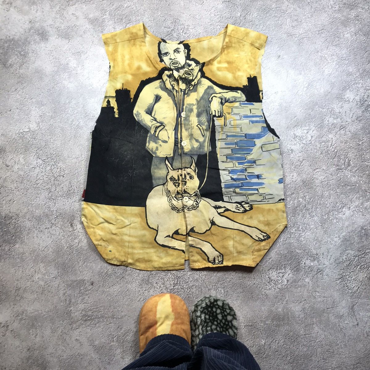 Vintage Vintage 90s Y2K Graphic Tee Sun Faded Streetwear Oversized X Size US XL / EU 56 / 4 - 1 Thumbnail