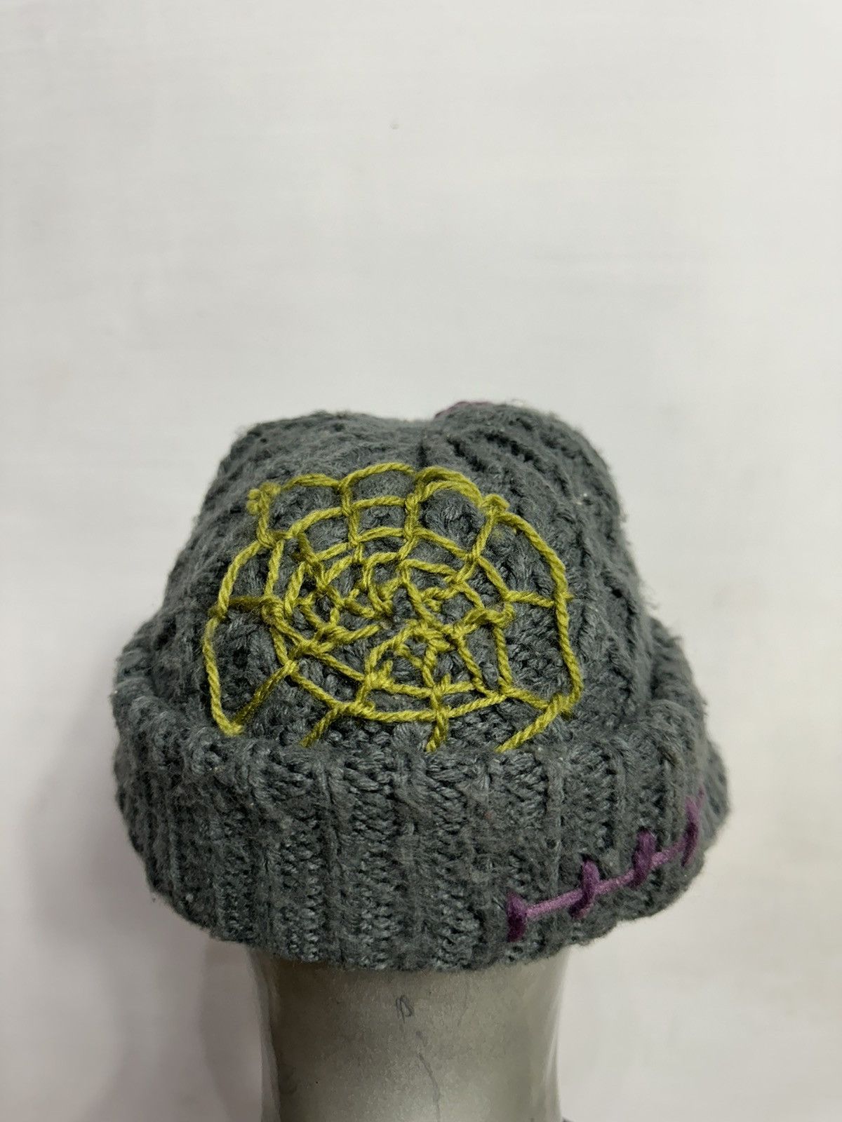 Handmade Custom Made Nice Design Art Knitted Eye Beanie Hats Size ONE SIZE - 7 Thumbnail