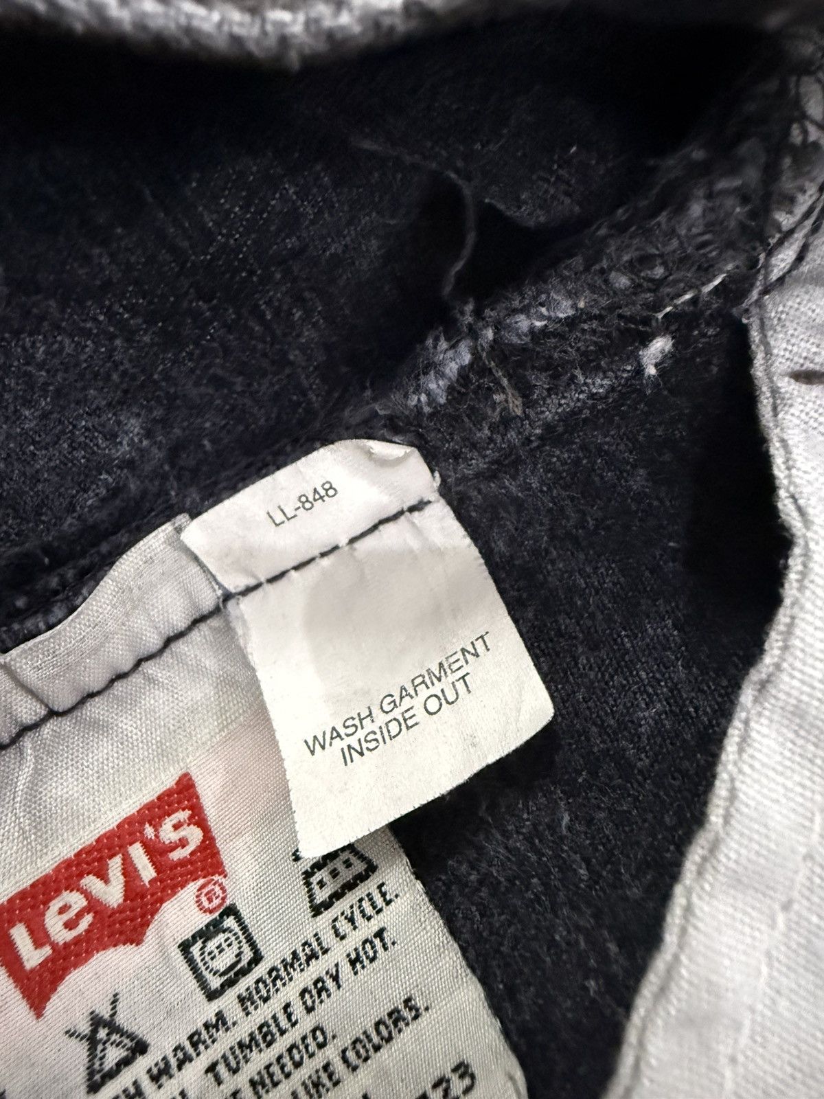 Levi's Vintage Clothing 90’s LEVIS 501 RARE SALVAGE VINTAGE STREETWEAR DENIM PANTS Size US 32 / EU 48 - 14 Thumbnail