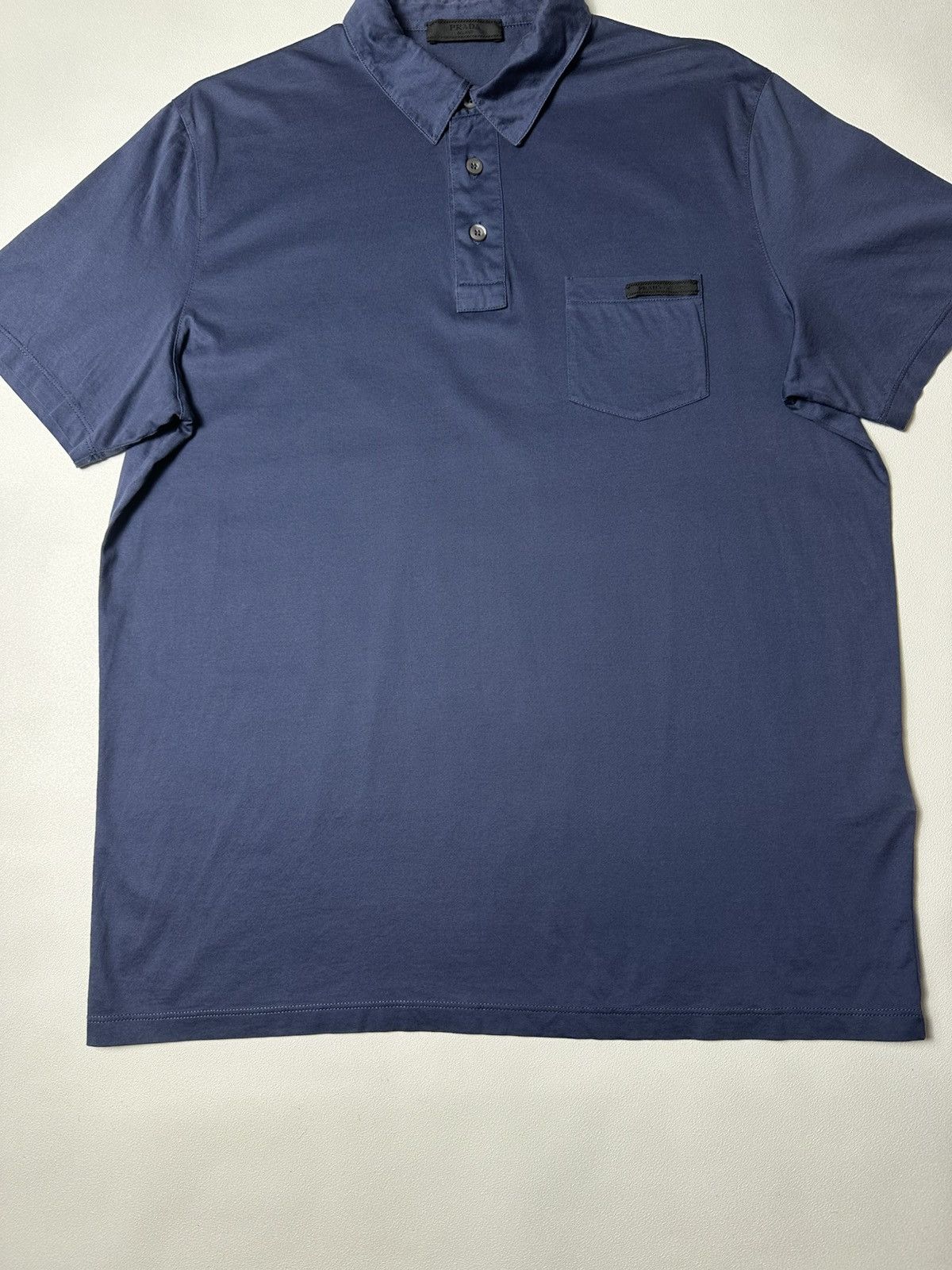 Prada Prada polo legit size L fits M mens mint 🤌🏼 Size US L / EU 52-54 / 3 - 5 Thumbnail