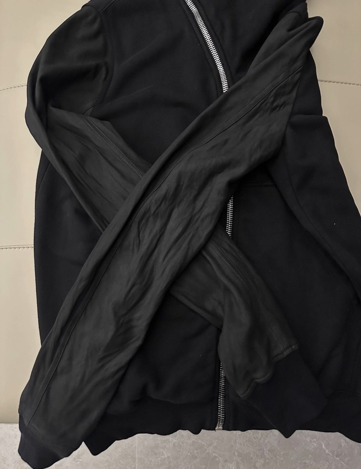 Rick Owens Drkshdw Rick Owens DRKSHDW Wizard Hat Shearling Jacket Size US M / EU 48-50 / 2 - 2 Thumbnail