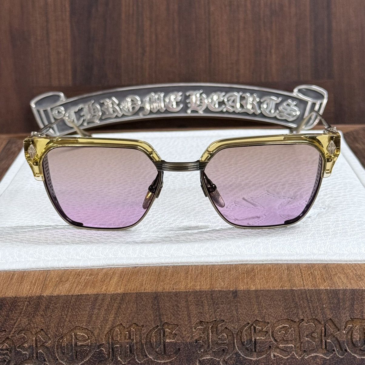 Chrome Hearts Chrome Hearts LMGA 1/1 ‘Lakers’ Sunglasses Size ONE SIZE - 4 Thumbnail