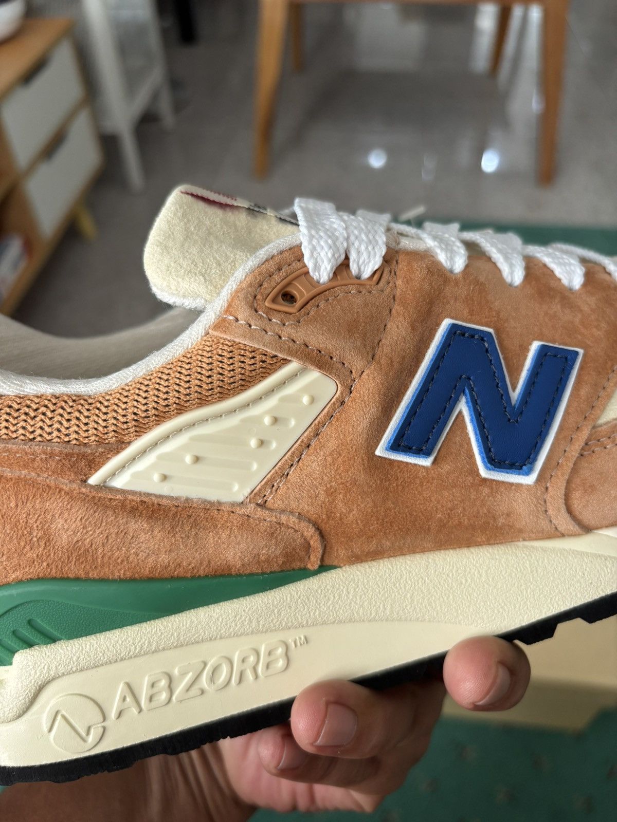 New Balance NEW BALANCE 998 TEDDY SANTIS ROYAL ORANGE MADE IN USA Size US 10 / EU 43 - 9 Thumbnail