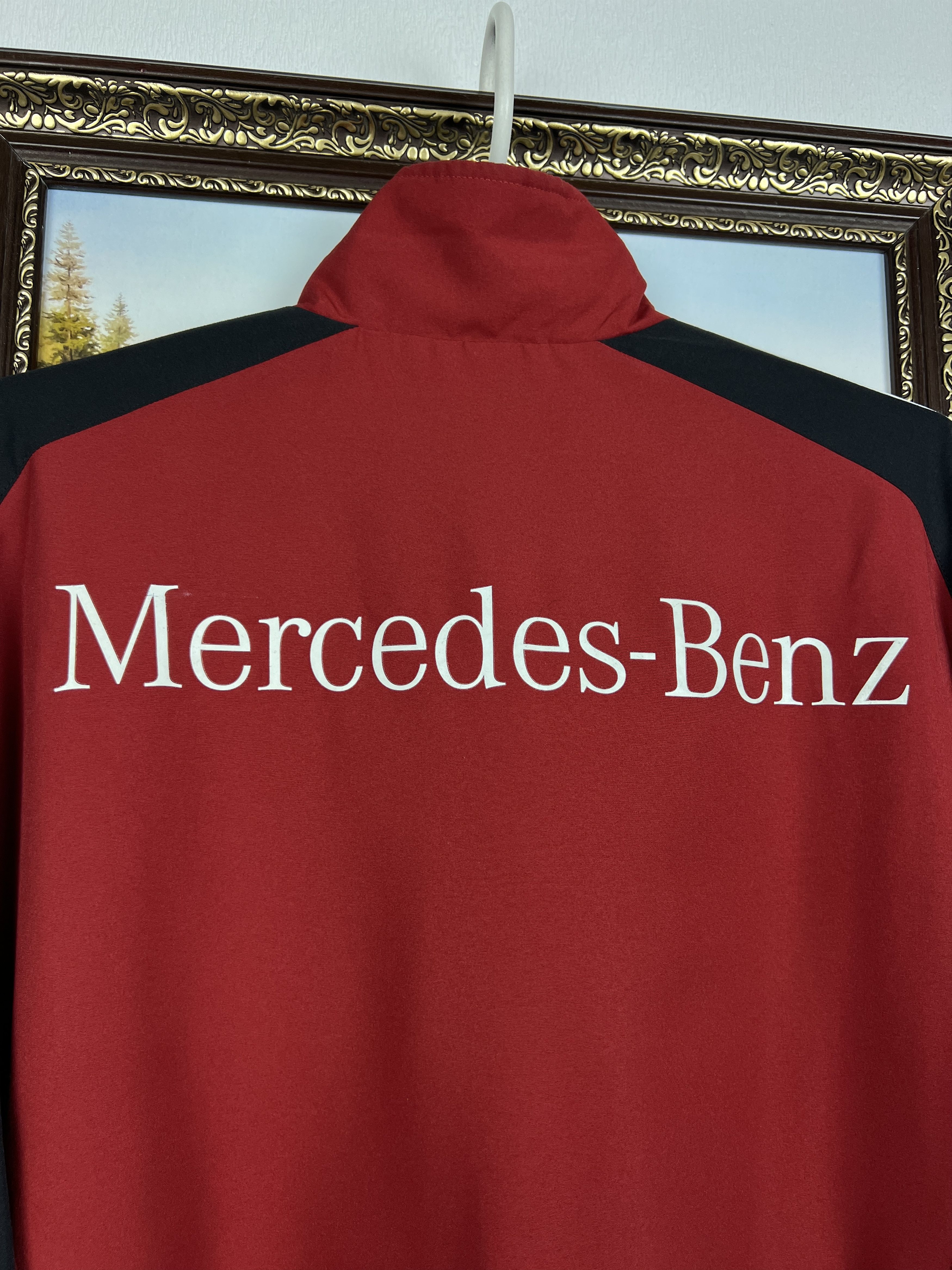 Adidas Germany Football Jacket Mercedes Player Issue Track Top Size US L / EU 52-54 / 3 - 10 Thumbnail