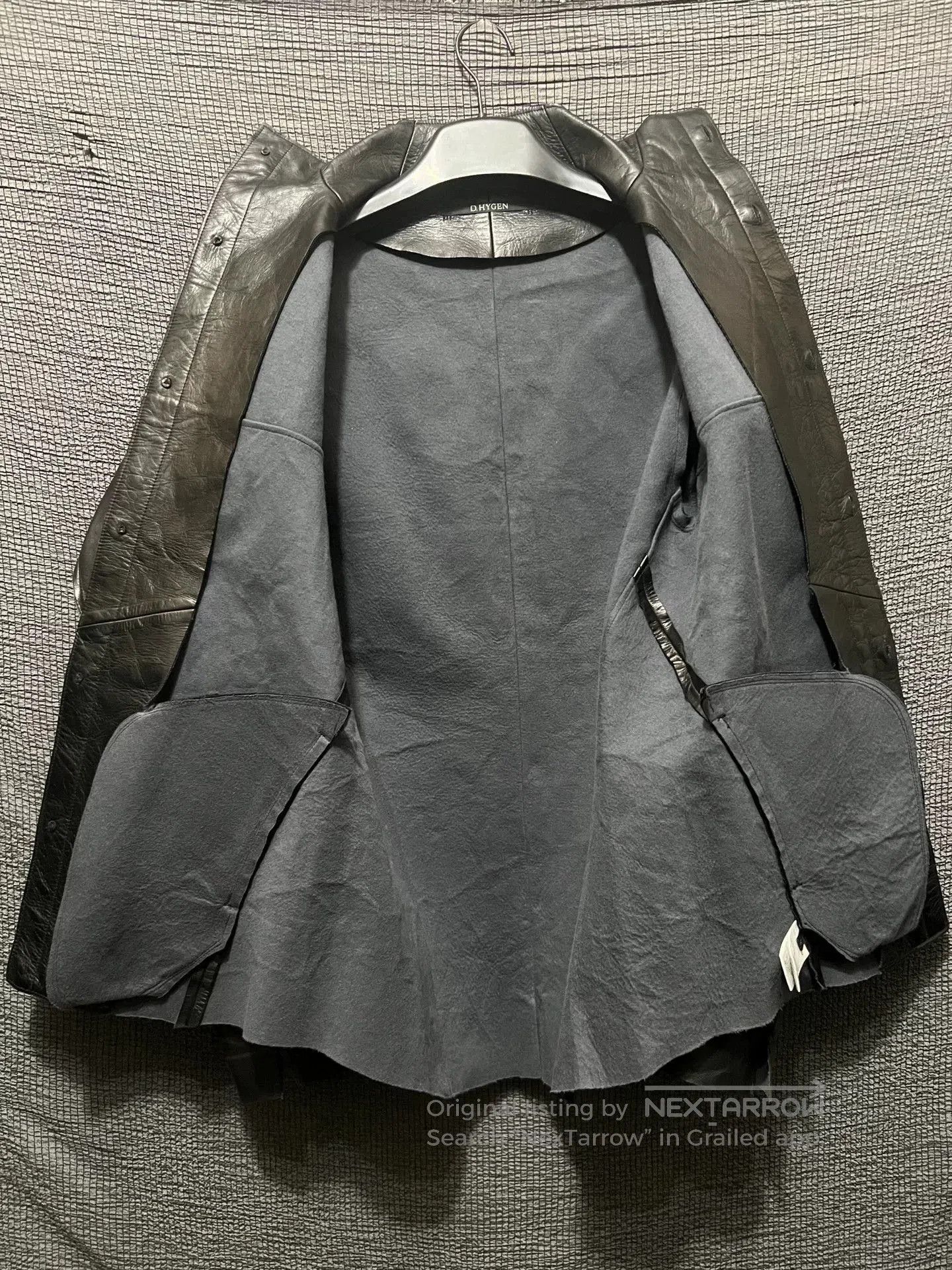 D.Hygen d hygen leather jacket with distinctive style. Size US M / EU 48-50 / 2 - 7 Thumbnail