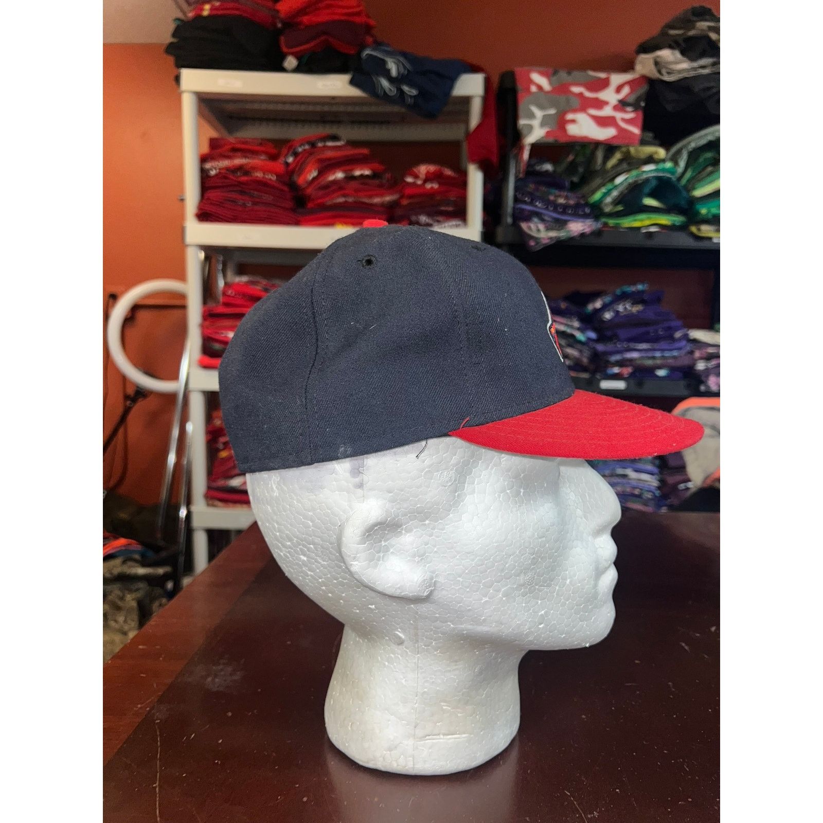 New Era Atlanta Braves 59Fifty Hat Cool Base MLB On Field Cap 7 1/2 Size ONE SIZE - 5 Thumbnail