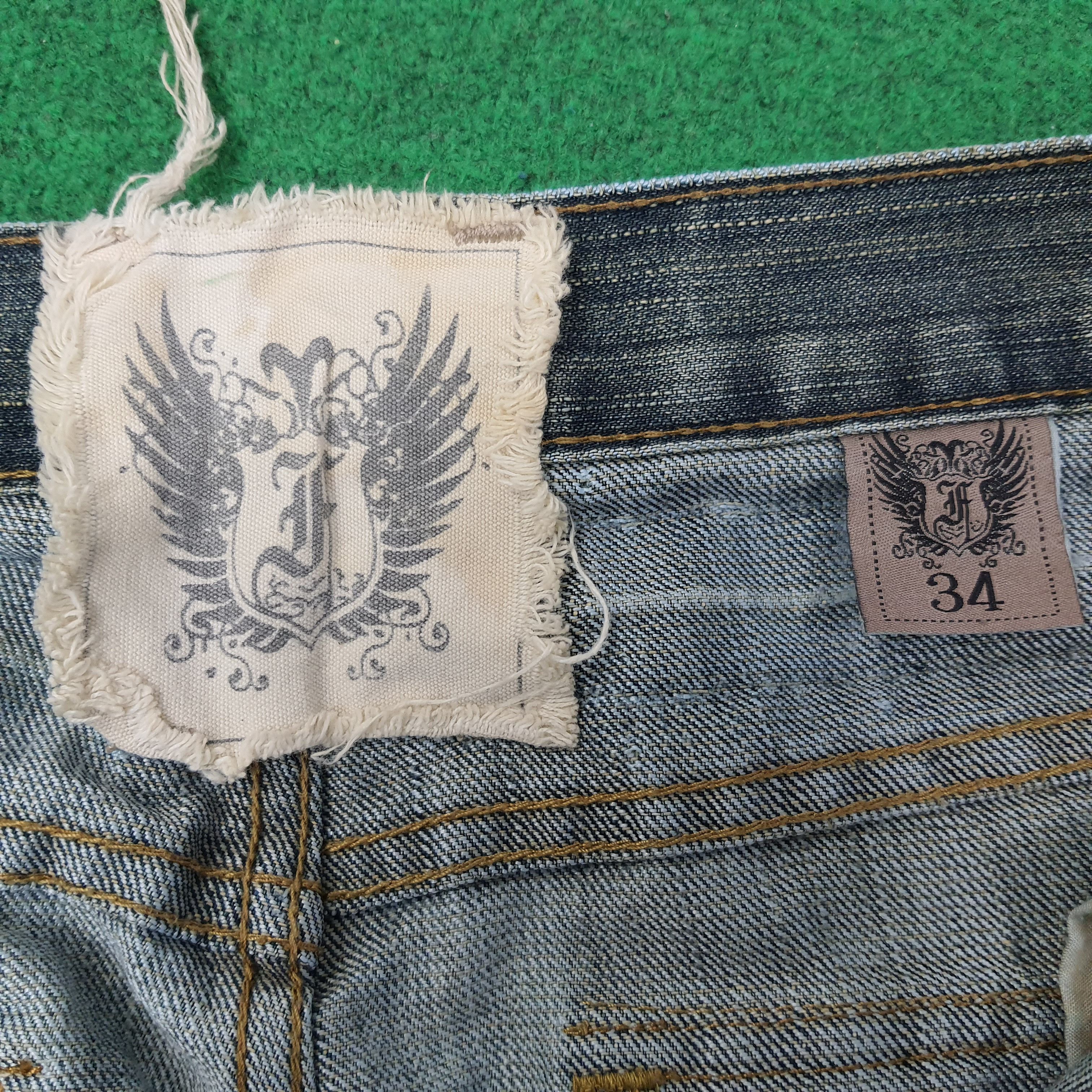 FUSAI Vintage FUSAI Focus USA Y2K Jeans C258N25 Size US 33 - 10 Thumbnail