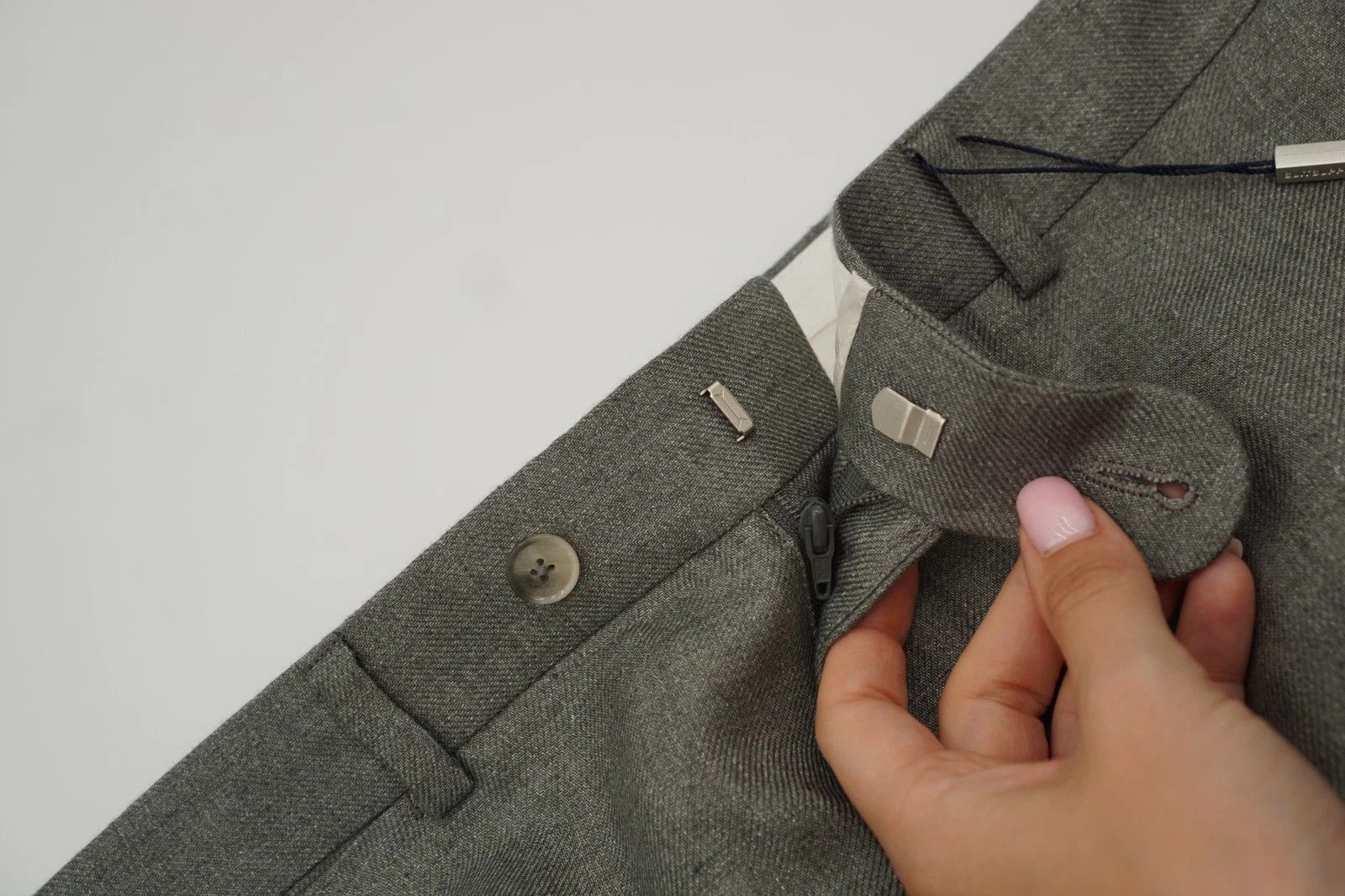 Suitsupply Men Suitsupply Pants 100% Pure Linen Green Size 25 UK/US40S Size 40S - 3 Thumbnail