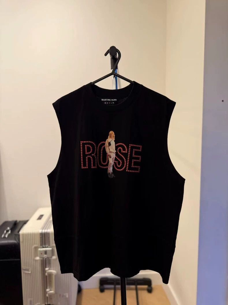 Martine Rose Martine Rose Vintage Punk Black Vest Size US M / EU 48-50 / 2 - 7 Thumbnail