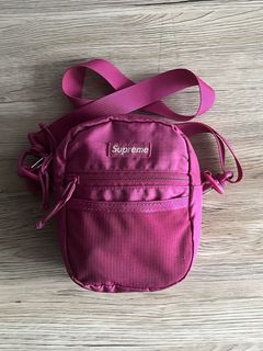 Pink supreme shoulder discount bag