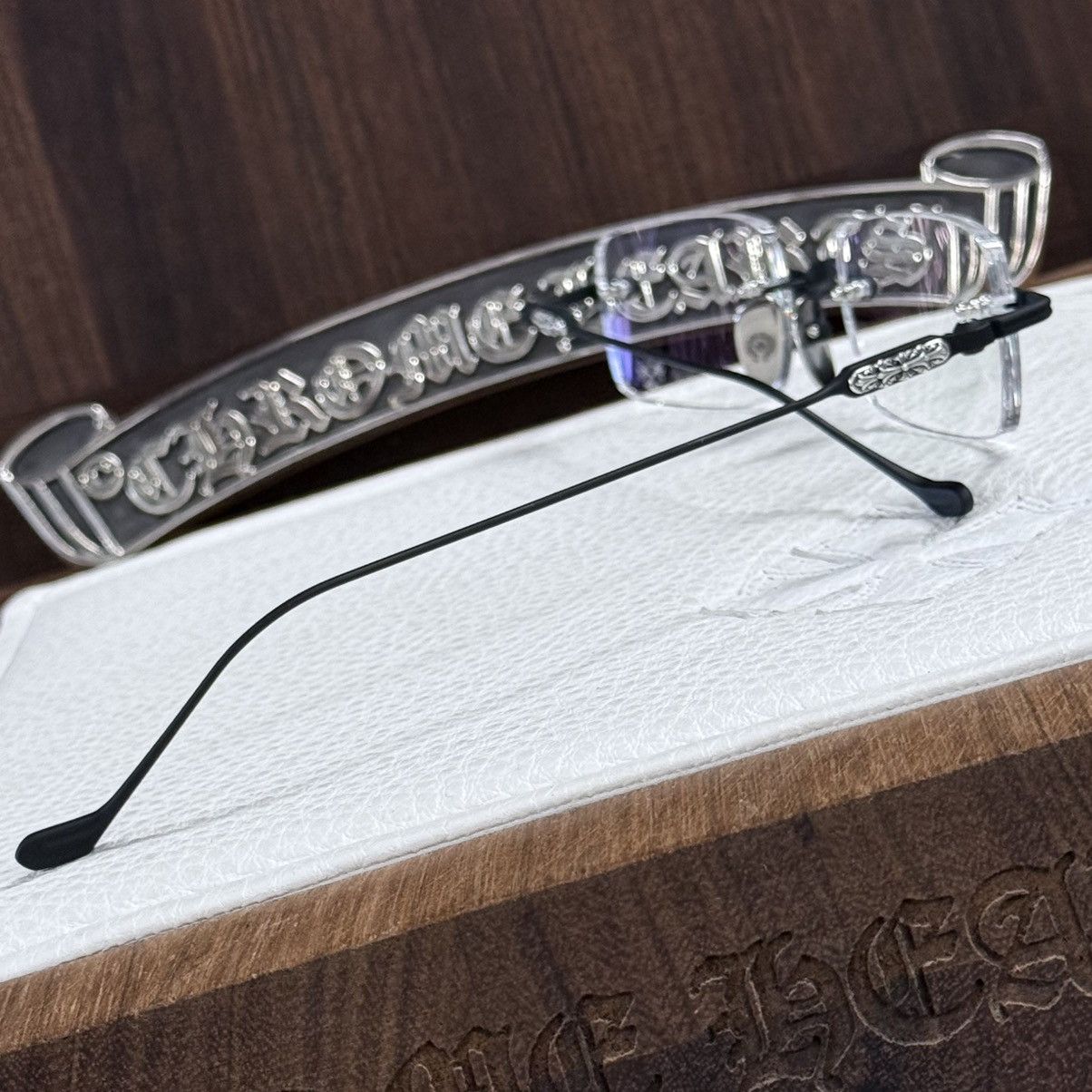 Chrome Hearts Chrome Hearts SOFFEFFFFEERS II Glasses Size ONE SIZE - 9 Thumbnail