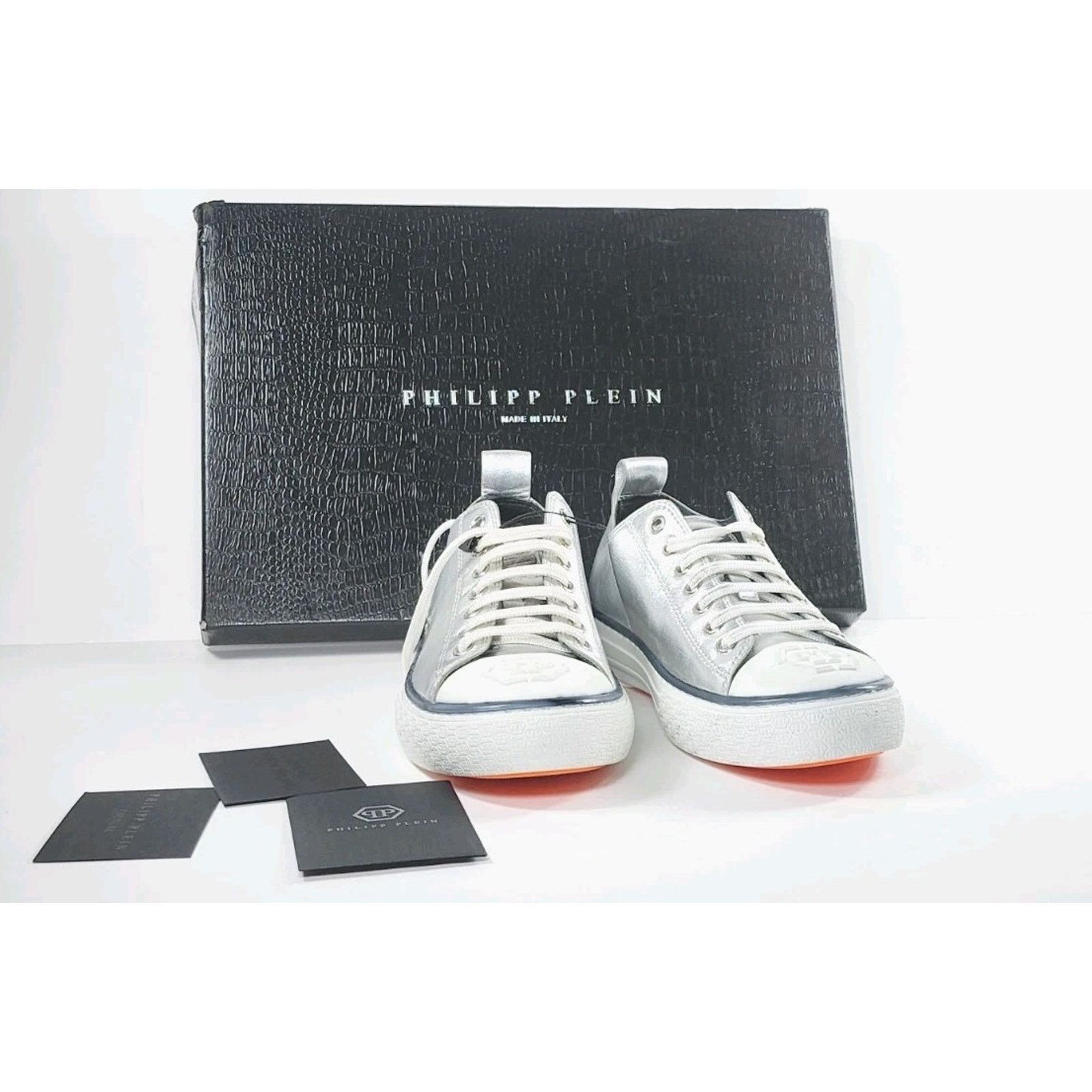 Philipp Plein PHILIPP PLEIN Leather US5.5 EU36 LIMITED EDITION Metallic Size US 5.5 / IT 35.5 - 13 Thumbnail