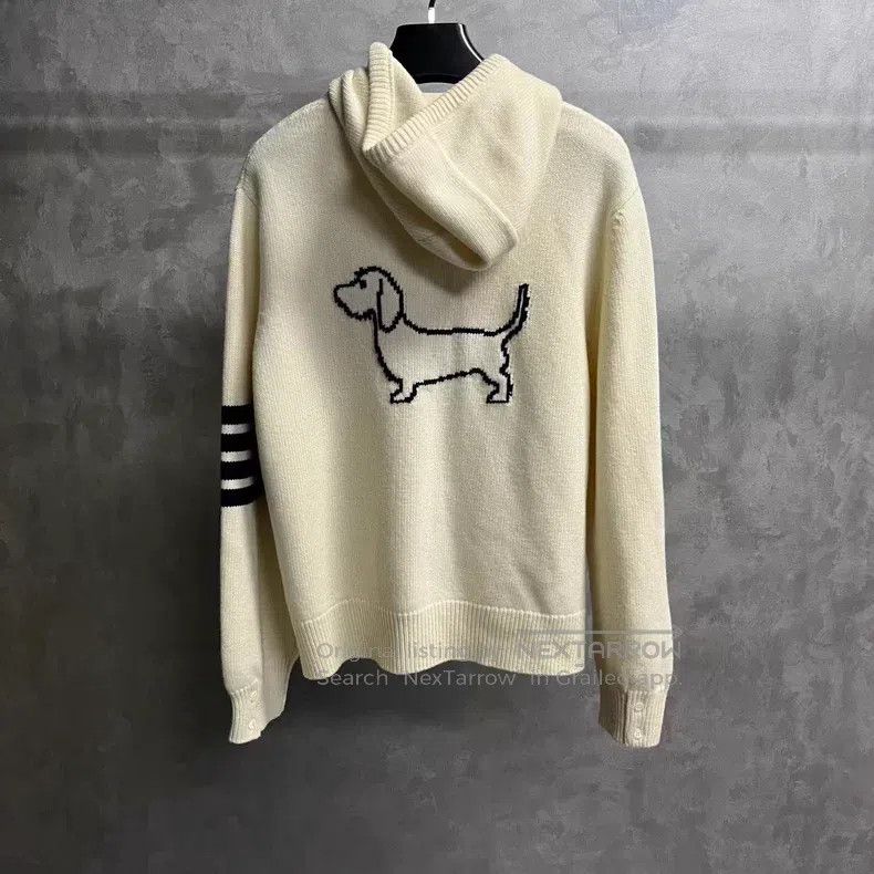 Thom Browne Thom Browne Kangaroo Pocket Long Sleeve Sweater Size US XXL / EU 58 / 5 - 5 Thumbnail