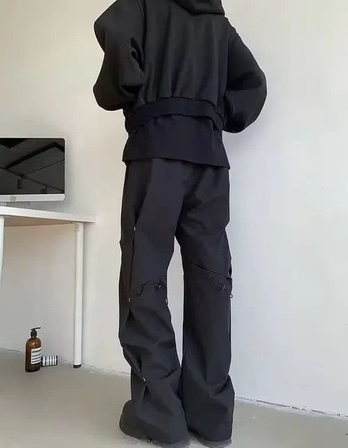 Japanese Brand Miyuki x Shii Casual Trousers Sports Drawstring Pleated Pant Size US 28 / EU 44 - 5 Thumbnail