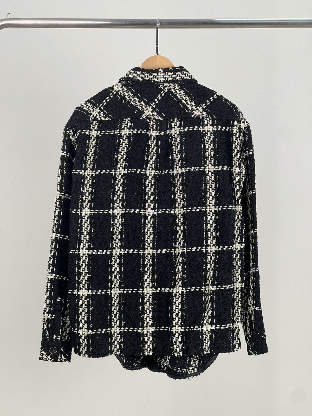 Japanese Brand Tweed shirt jacket Size US M / EU 48-50 / 2 - 6 Thumbnail