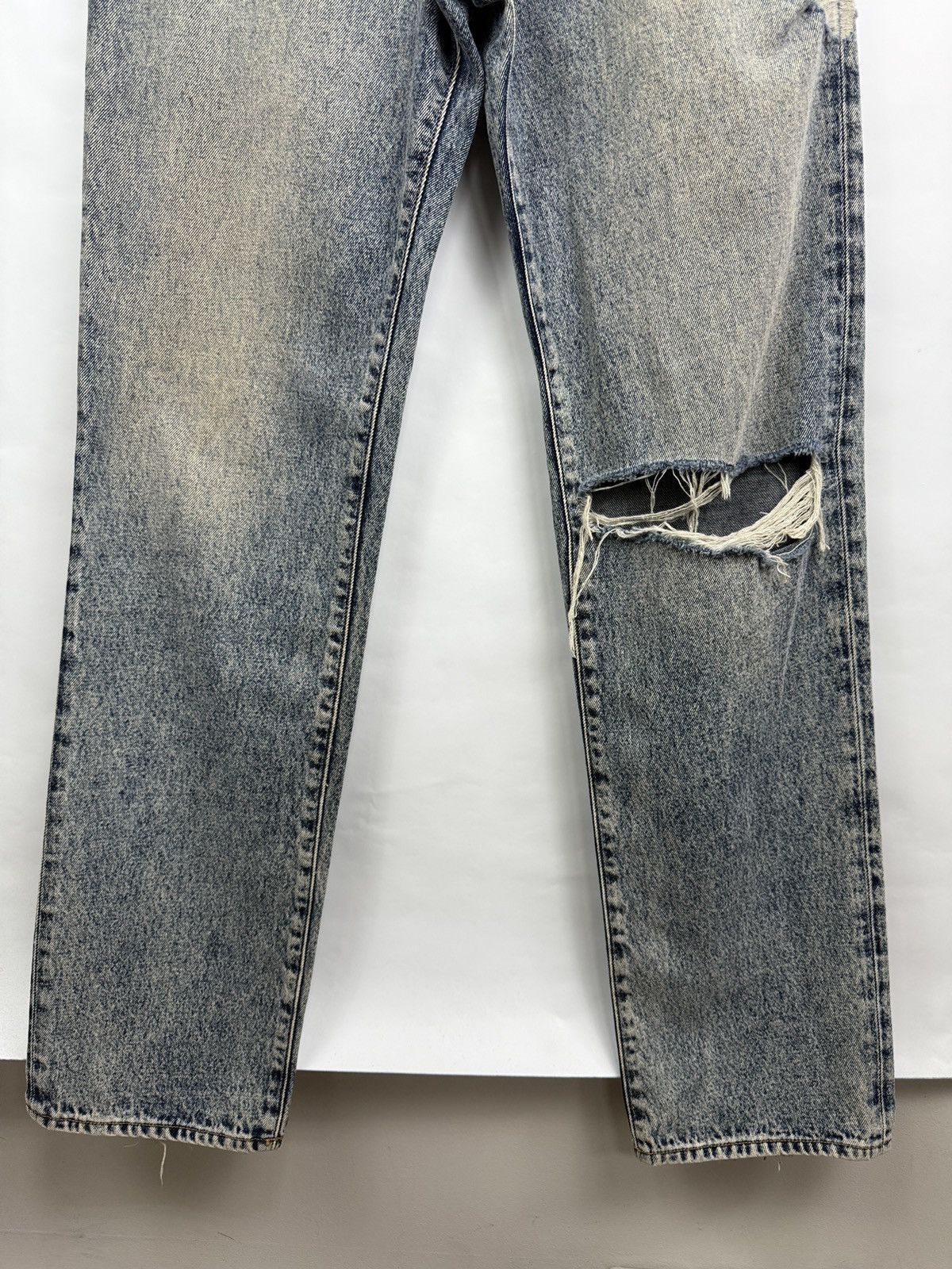 Diesel 🇺🇸❗️NEW Diesel 1955 D-Rekiv 09E10 Distressed Jeans W32/L32 Size US 32 / EU 48 - 5 Thumbnail