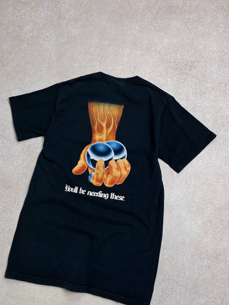 No Fear × Vintage Vintage No Fear 3D Graphic You Will Be Needing These T-shirt Size US S / EU 44-46 / 1 - 2 Thumbnail