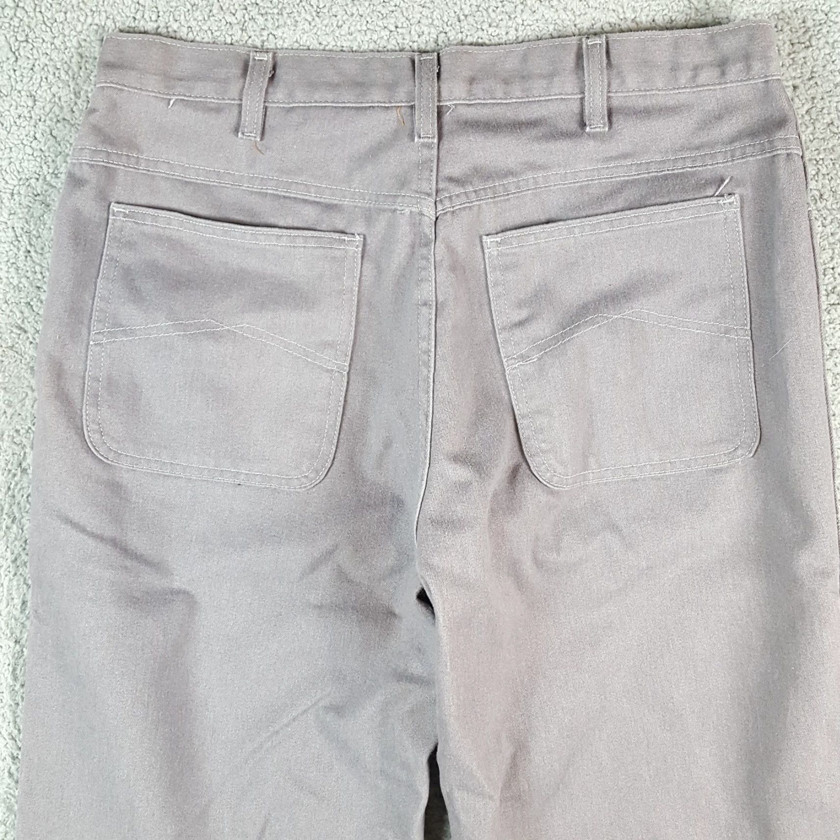Sears VINTAGE Sears Gray Denim Western Straight Leg Men's 36 Classic Fit Cowboy Jeans Size US 36 / EU 52 - 5 Thumbnail