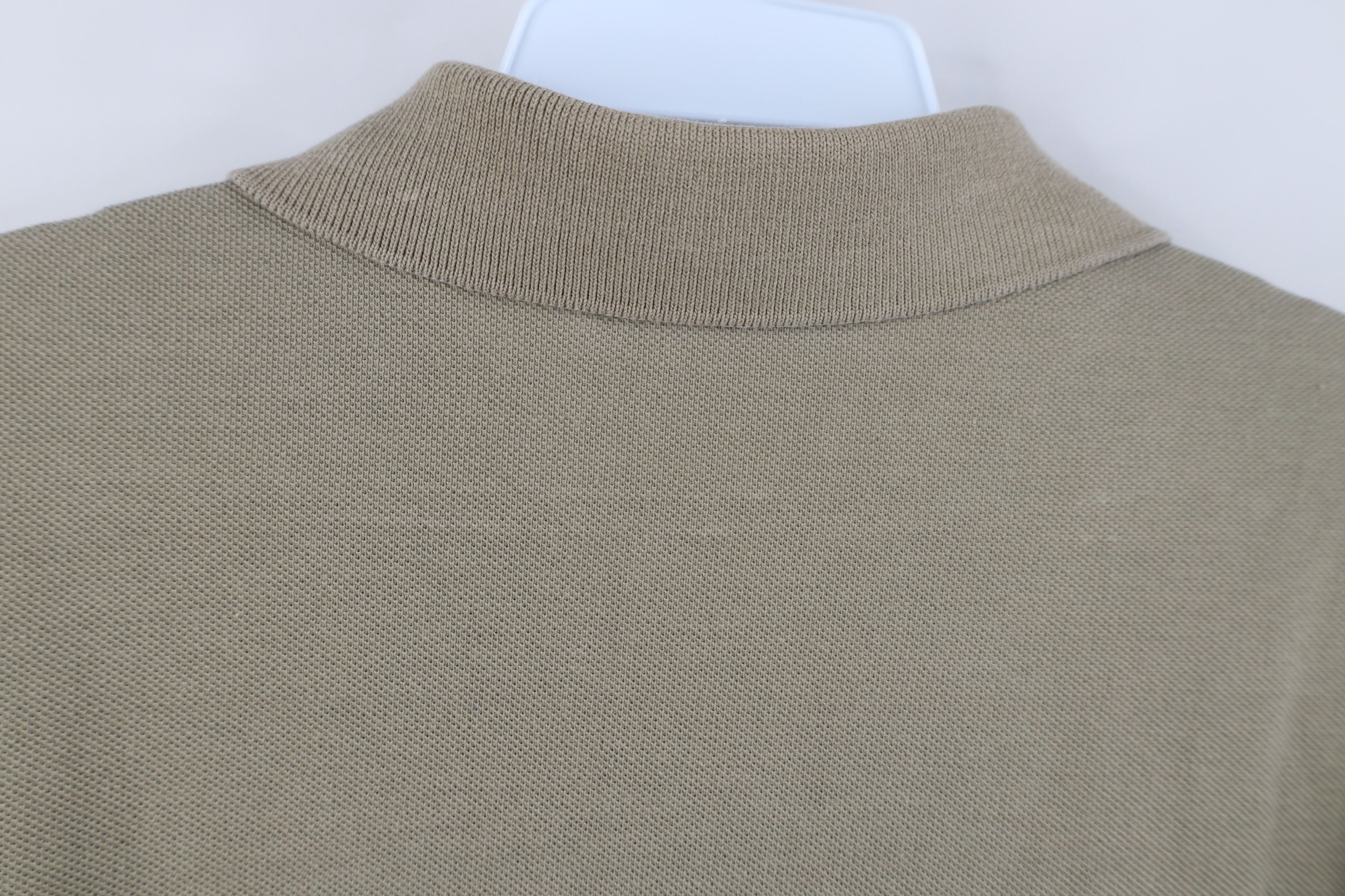 Vintage Vintage 90s Streetwear Blank Knit Collared Golf Polo Shirt Size US L / EU 52-54 / 3 - 9 Thumbnail