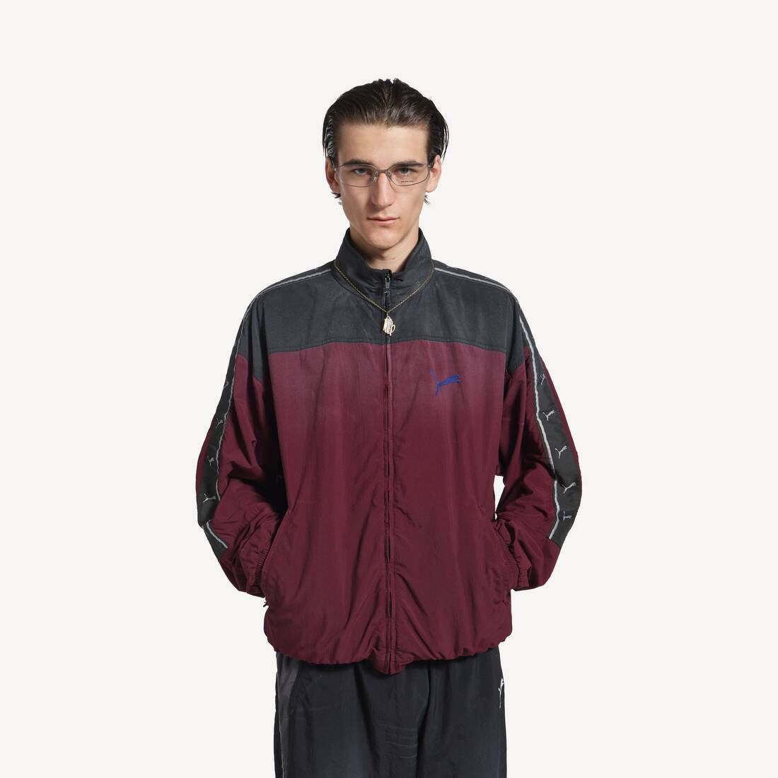 Balenciaga × Puma o1tr1nto0326 Tracksuit Jacket in Multicolor Size US M / EU 48-50 / 2 - 5 Thumbnail
