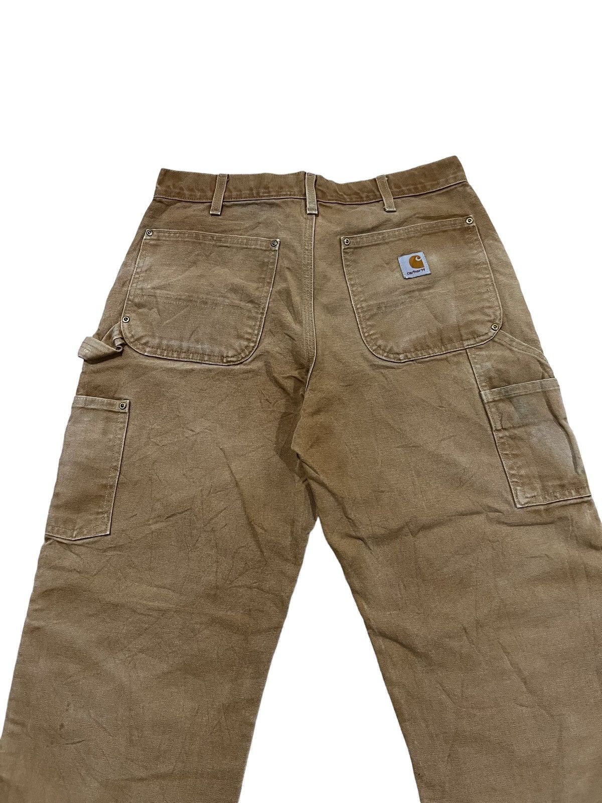 Carhartt 1990s OG Carhartt Double Knee Baggy Duck Cotton Denim Pants Size US 30 / EU 46 - 8 Thumbnail