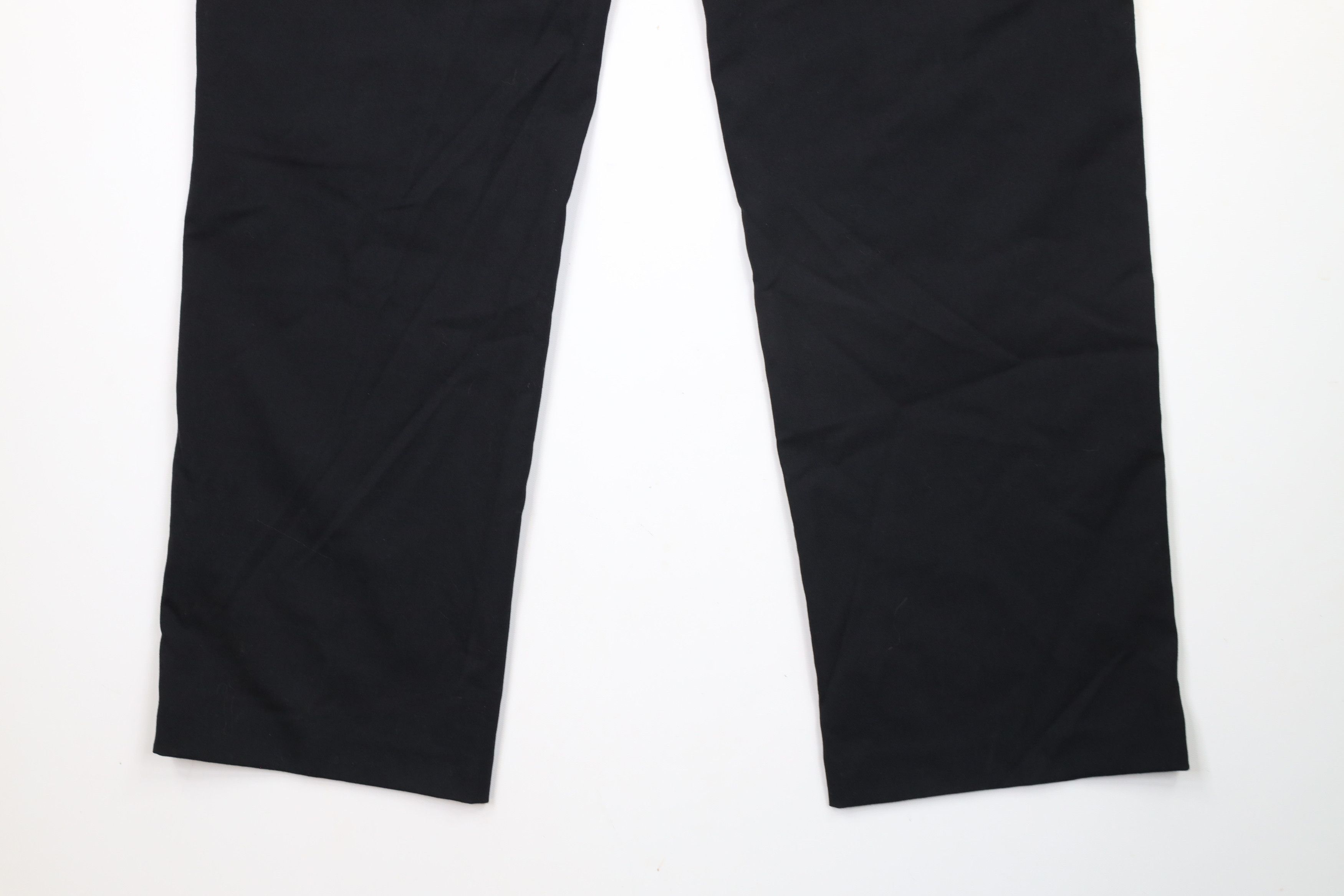 Gap × Vintage Vintage Y2K Gap Wool Stretch Wide Leg Chino Pants Black Size US 36 / EU 52 - 12 Thumbnail