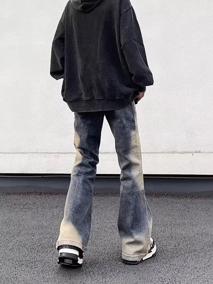 Japanese Brand × Vintage Vintage Distressed Slim Micro Flared Denim Size US 30 / EU 46 - 6 Thumbnail