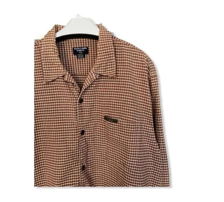Polo Ralph Lauren Ralph Lauren Jeans Button Up Shirt 👕 Size US M / EU 48-50 / 2 - 2 Thumbnail