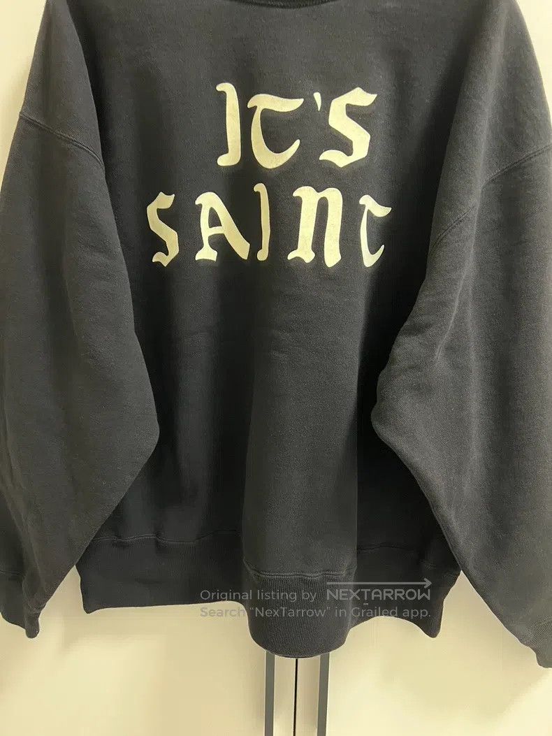 Saint Michael Saint Michael Flocked sweatshirt Size US L / EU 52-54 / 3 - 4 Thumbnail