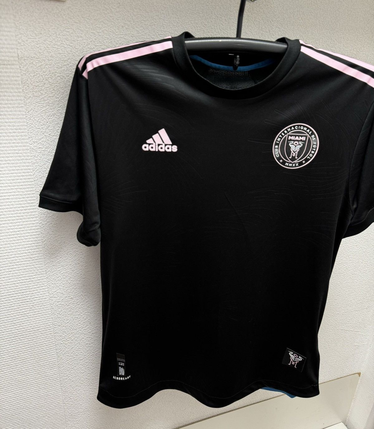 Adidas Inter Miami adidas black soccer jersey Xl sz Size US XL / EU 56 / 4 - 2 Thumbnail