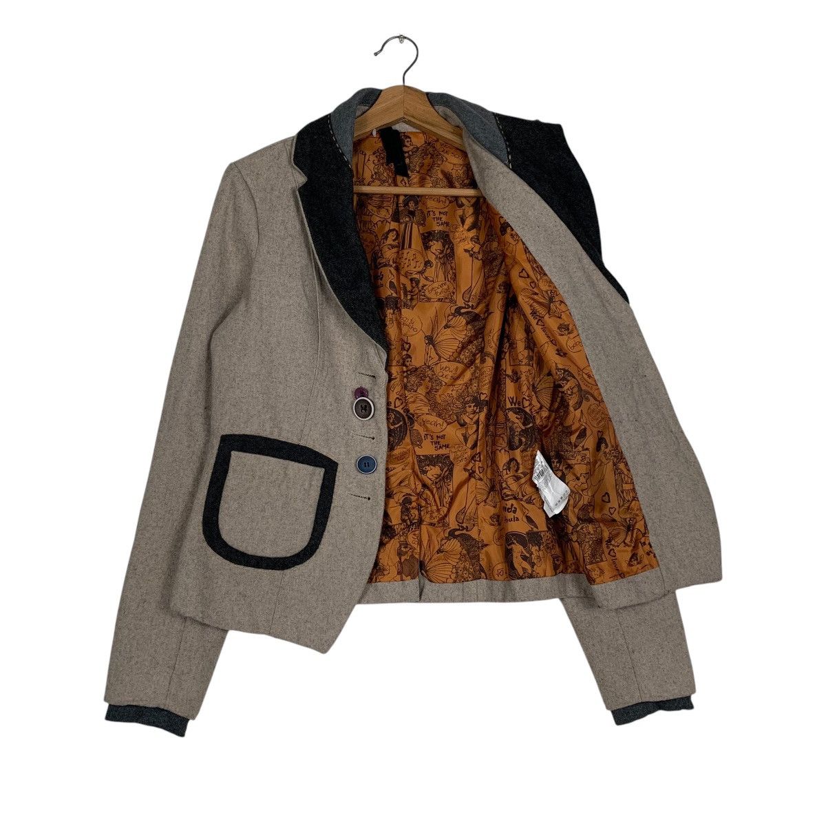 Desigual Desigual Women Jacket Size S / US 4 / IT 40 - 9 Thumbnail