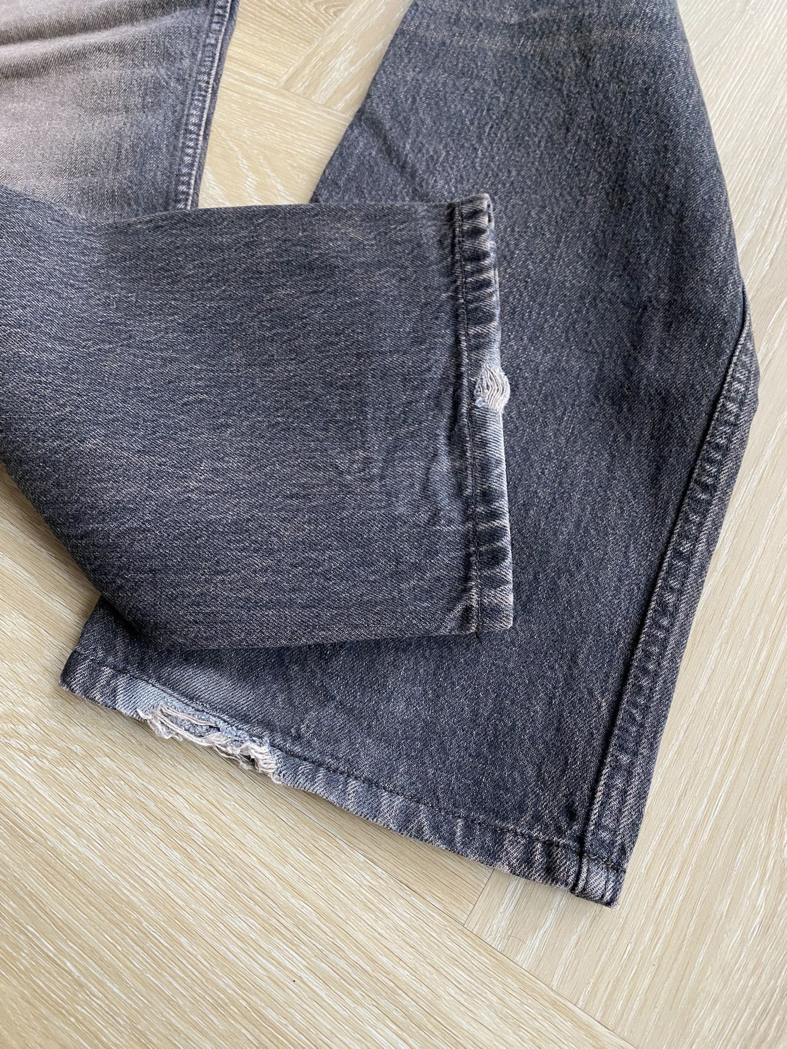 Wood Wood 31/32 - Al Straight Leg - Burnt Orange Wash Size US 31 - 15 Thumbnail