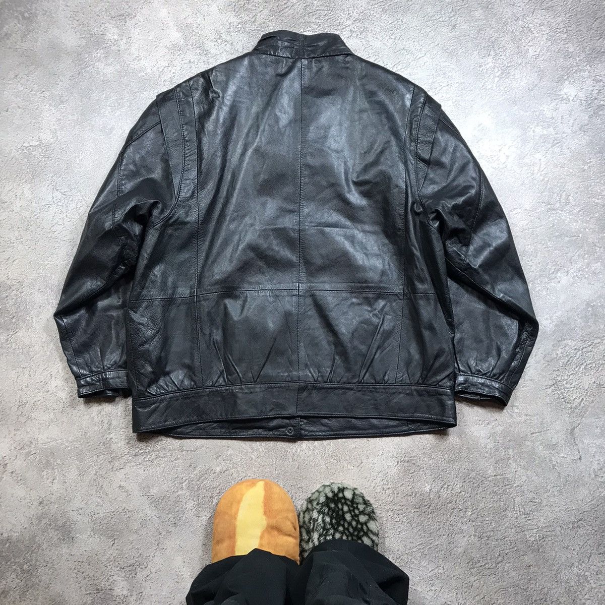 Vintage Vintage Y2K Faded Bomber Jacket Streetwear Skate Slim Boxy L Size US L / EU 52-54 / 3 - 6 Thumbnail